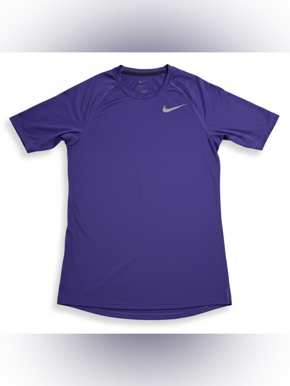 Nike Men's Elbow Sleeve Purple Tee